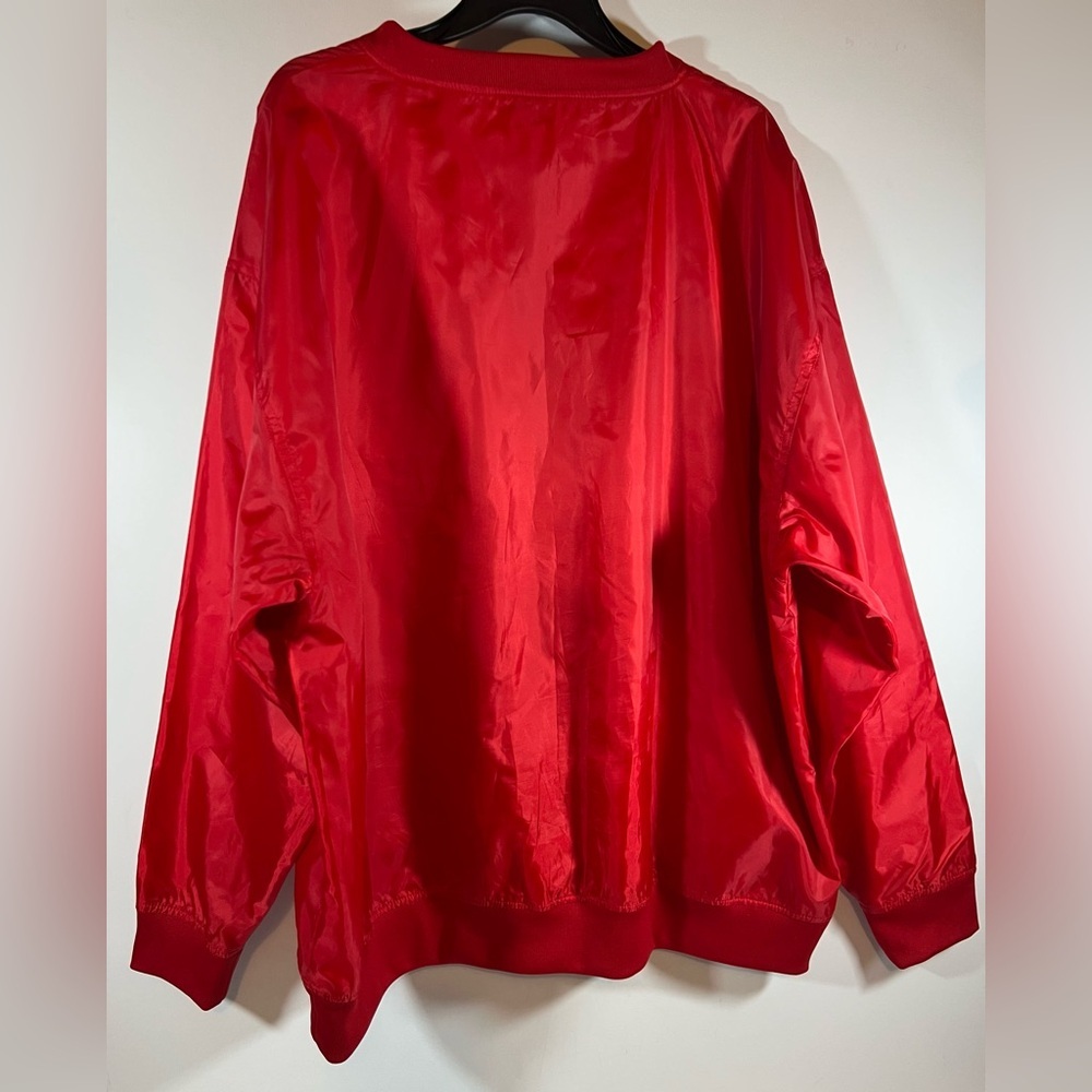 Red Oak Georgia Bulldogs NCAA Lightweight V Neck Pullover Jacket Size XL - Picture 7 of 10